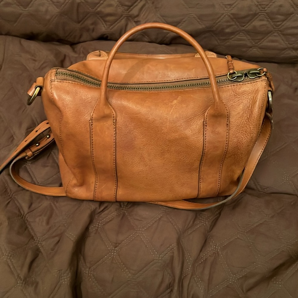 Like new madewell Prague leather satchell